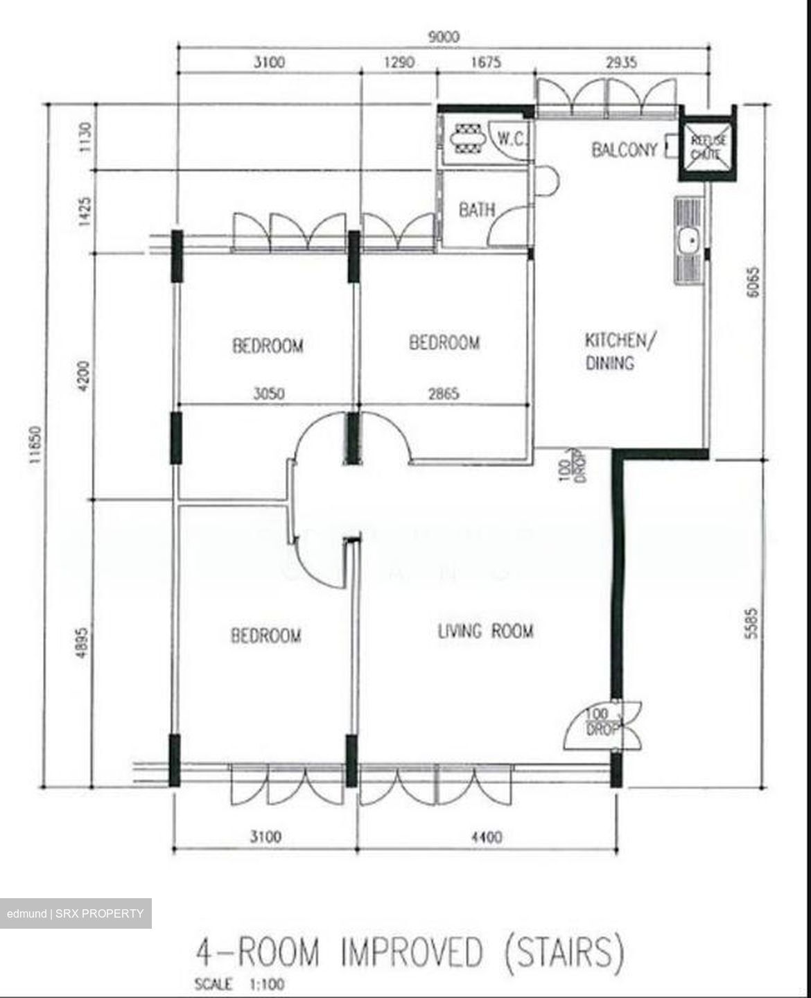 Blk 53 New Upper Changi Road (Bedok), HDB 4 Rooms #496566711